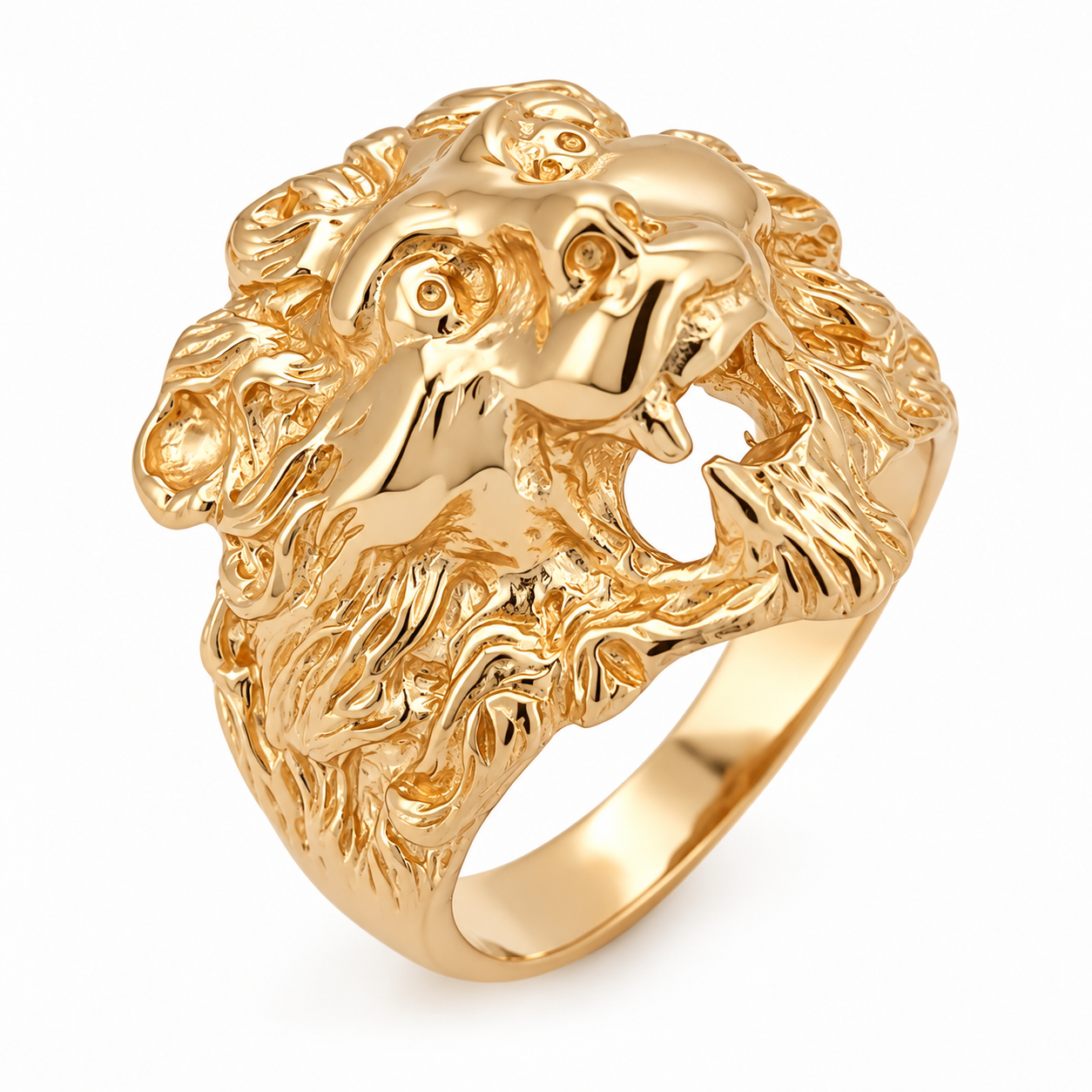 Ring - 18 karat yellow gold - Made in Italy - Handmade