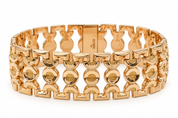Bracciale - 18 carati Oro giallo - Handmade - Made in Italy