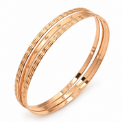 Bracciale - 18 carati Oro rosa - Made in Italy - HandMade