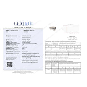 Anello - 18 carati Oro bianco - 0.80ct. tw. Diamante (Naturale)