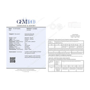 1 pcs Diamante (Naturale) - 0.35 ct - Rotondo - F - VVS1 - GEM-TECH Istituto Gemmologico