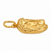 Ciondolo - 18 carati Oro giallo - Made in Italy - Handmade