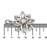 Ciondolo - 18 carati Oro bianco - Made in Italy - HandMade