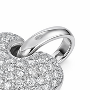 Ciondolo - 18 carati Oro bianco - 1.005ct. tw. Diamante (Naturale)