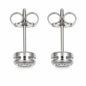 Orecchini - 18 carati Oro bianco - 0.14ct. tw. Diamante (Naturale)