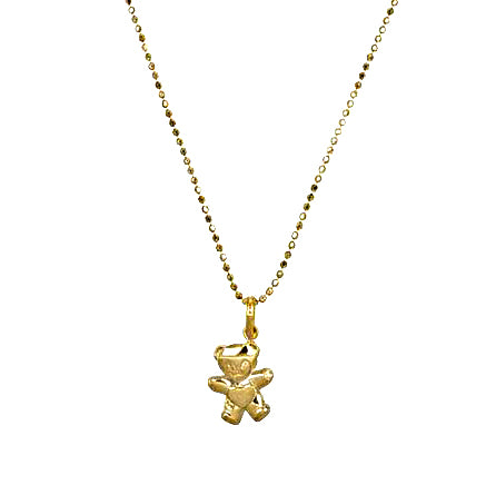 Collana con ciondolo - 18 carati Oro giallo