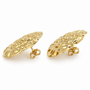 Orecchini - 18 carati Oro giallo - Made in Italy - Handmade