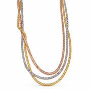 Collana - 18 carati Oro giallo, Oro bianco, Oro rosa