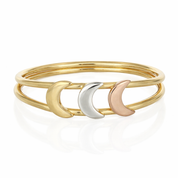 Anello - 18 carati Oro giallo, Oro rosa, Oro bianco