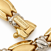 Collana - 18 carati Oro giallo, Oro bianco - Made in Italy - Handmade