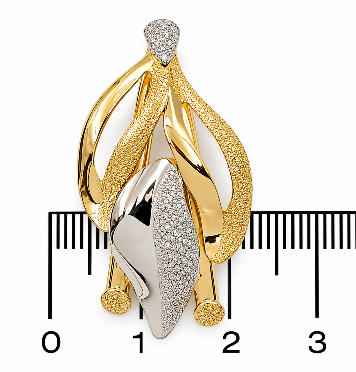 Ciondolo - 18 carati Oro giallo, Oro bianco - Made in Italy - HandMade