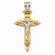 Ciondolo - 18 carati Oro giallo, Oro bianco - Made in Italy - Handmade