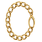 Bracciale unisex in oro giallo 18 Kt