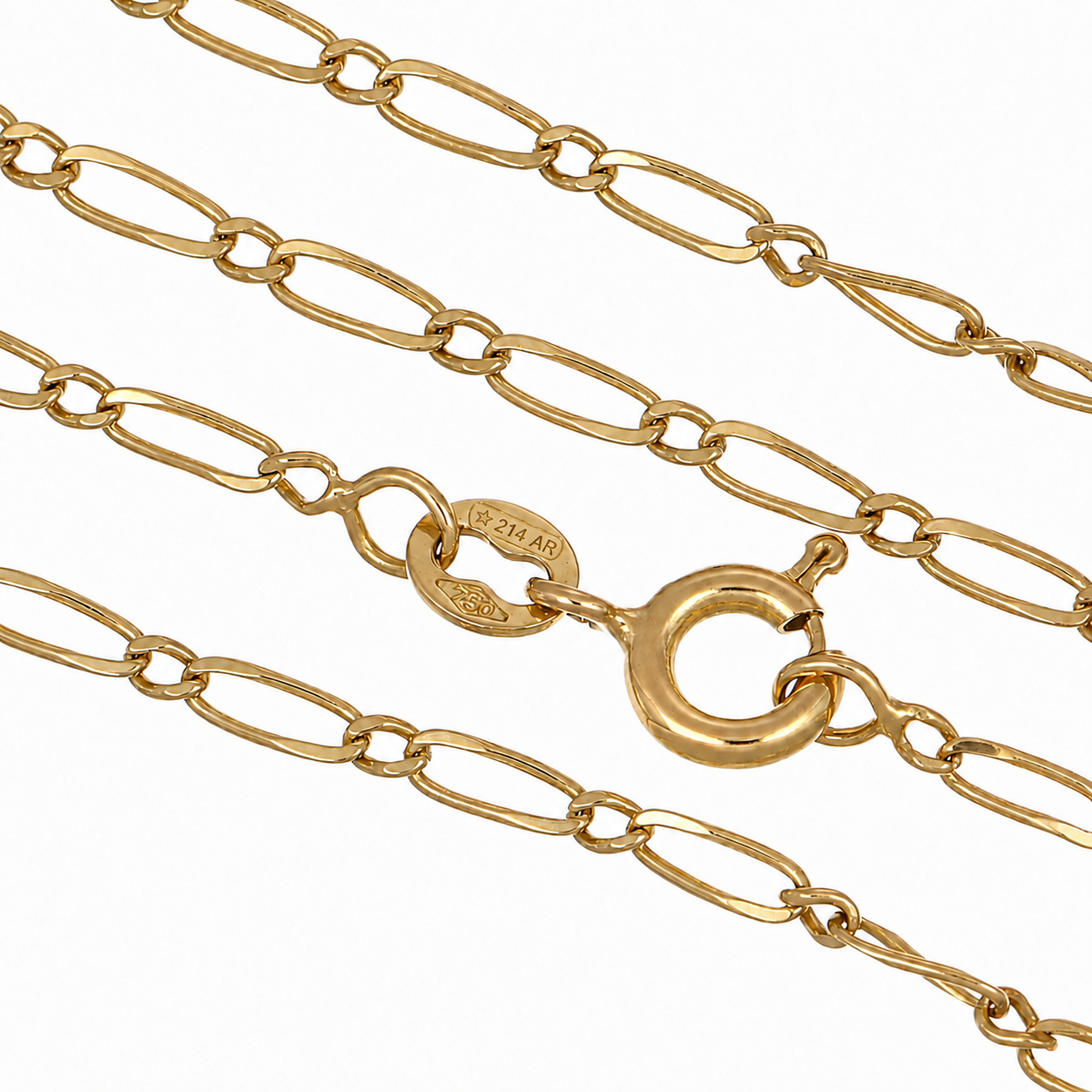 Collana - 18 carati Oro giallo - Made in Italy - Handmade