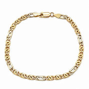Bracciale - 18 carati Oro giallo, Oro bianco - Handmade - Made in Italy