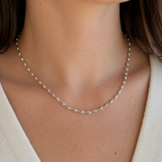 Collana in oro Bianco 18 carati
