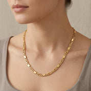 Collana - 18 carati Oro giallo - Made in Italy - Handmade