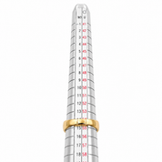 Anello - 18 carati Oro bianco, Oro giallo - 0.09ct. tw. Diamante (Naturale) - Made in Italy - Handmade