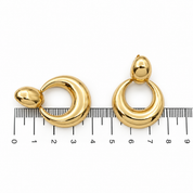 Orecchini - 18 carati Oro giallo - Made in Italy