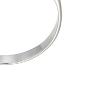 Anello - 18 carati Oro bianco - 0.64ct. tw. Diamante (Naturale) - Rubino