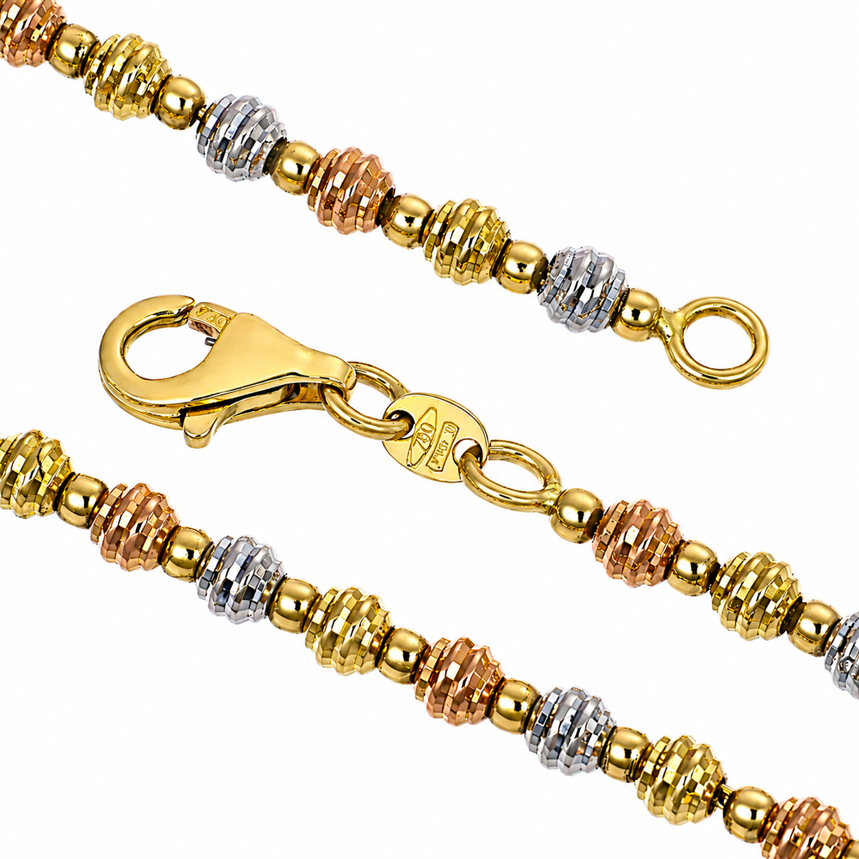 Bracciale - 18 carati Oro giallo, Oro rosa, Oro bianco