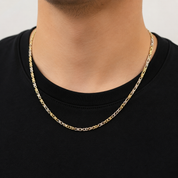 Collana - 18 carati Oro giallo, Oro bianco - Made in Italy - Handmade