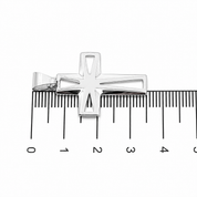 Ciondolo - 18 carati Oro bianco - Made in Italy - Handmade