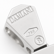 Ciondolo - 18 carati Oro bianco - 0.675ct. tw. Diamante (Naturale) - Made in Italy - Handmade