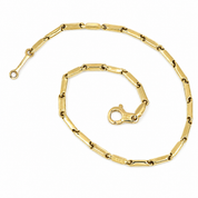 Bracciale - 18 carati Oro giallo - Made in Italy - Handmade