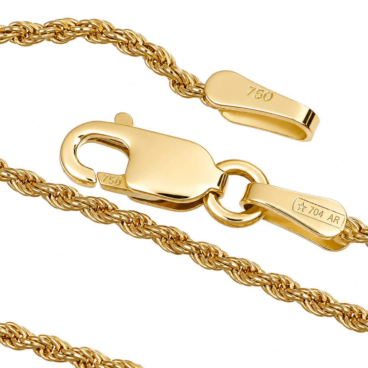 Collana con ciondolo - 18 carati Oro giallo, Oro rosa - 4.50ct. tw. Topazio - Made in Italy - Handmade