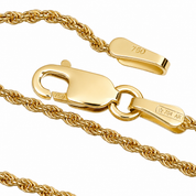 Collana con ciondolo - 18 carati Oro giallo, Oro rosa - 4.50ct. tw. Topazio - Made in Italy - Handmade