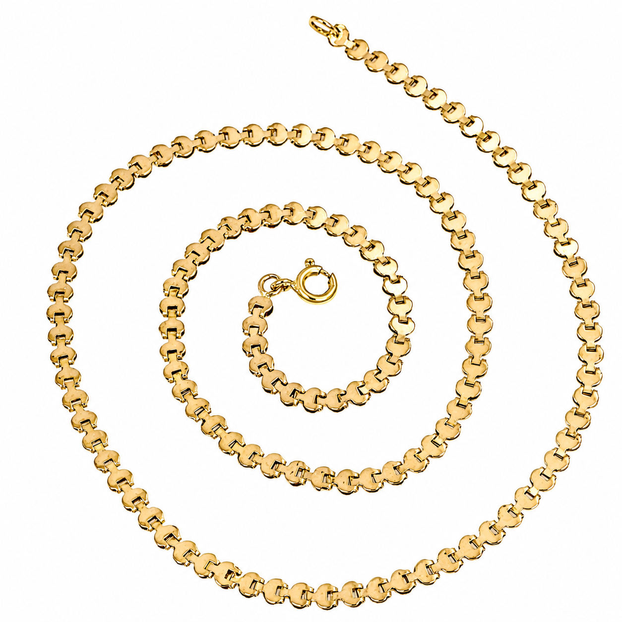 Collana - 18 carati Oro giallo - Made in Italy - Handmade