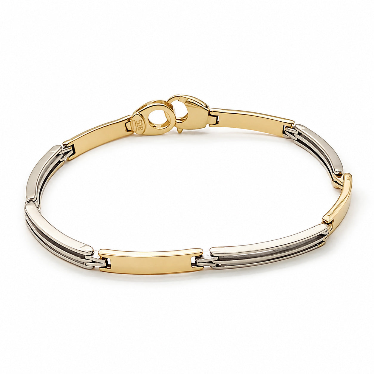 Bracciale - 18 carati Oro giallo, Oro bianco - Handmade - Made in Italy