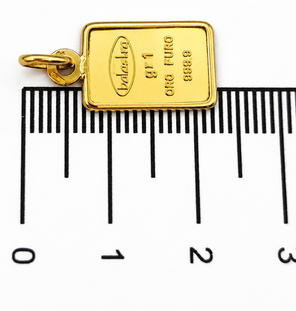 Ciondolo - 24 carati Oro giallo - Made in Italy - Handmade