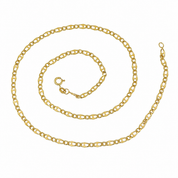 Collana - 18 carati Oro giallo - Made in Italy - Handmade