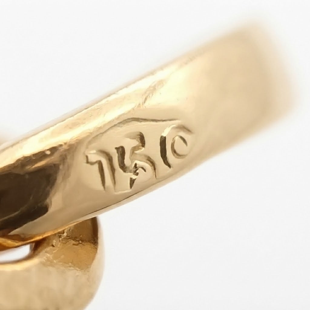 Ciondolo - 18 carati Oro giallo, Oro bianco - Made in Italy - Handmade