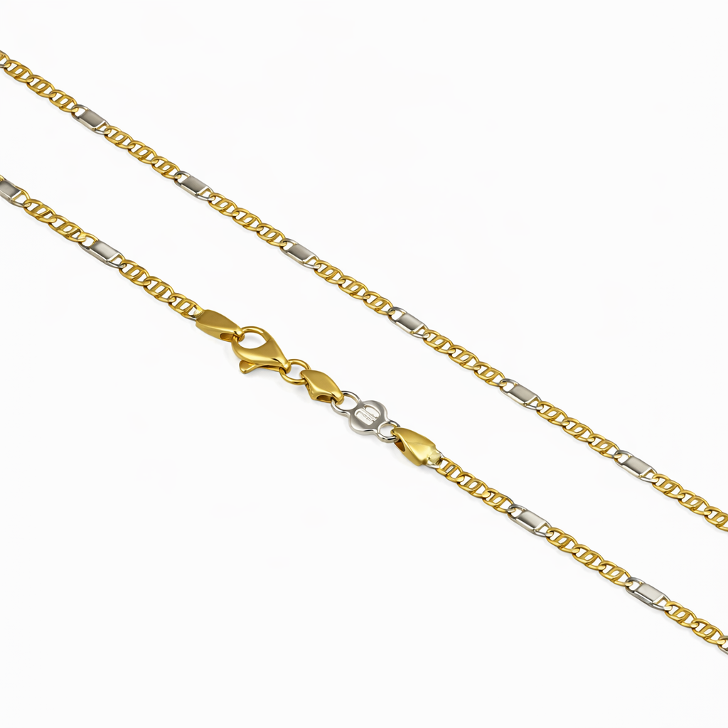 Collana - 18 carati Oro giallo, Oro bianco