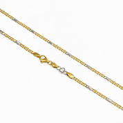 Collana - 18 carati Oro giallo, Oro bianco