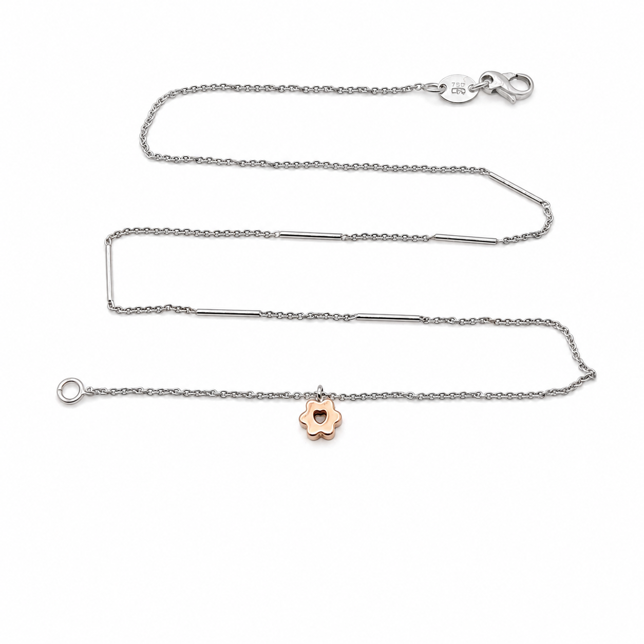 Collana - 18 carati Oro bianco, Oro giallo - Made in Italy