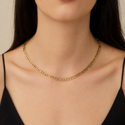 Collana - 18 carati Oro giallo - Made in Italy - Handmade