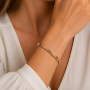 Bracciale - 18 carati Oro giallo, Oro bianco, Oro rosa - Made inItaly - Handmade