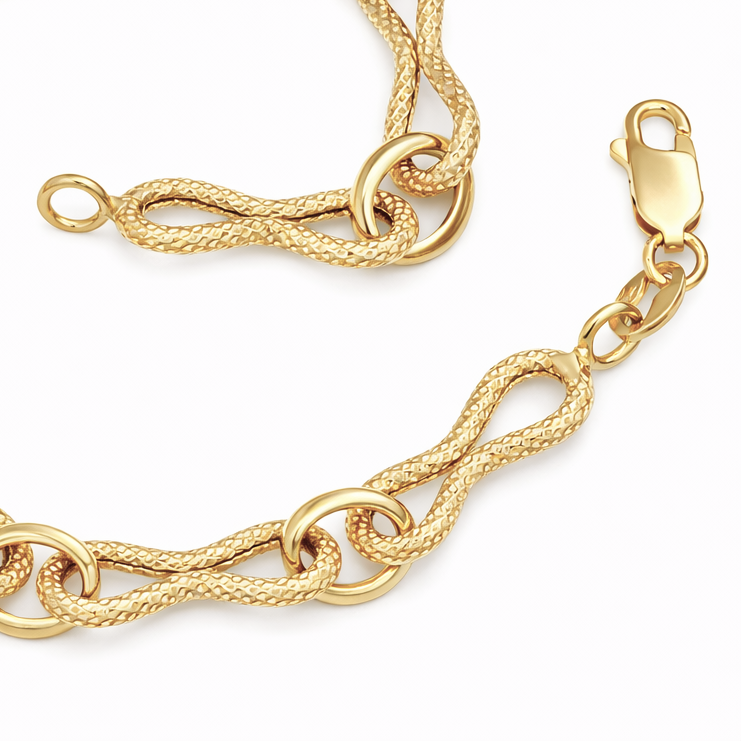 Bracciale - 18 carati Oro giallo