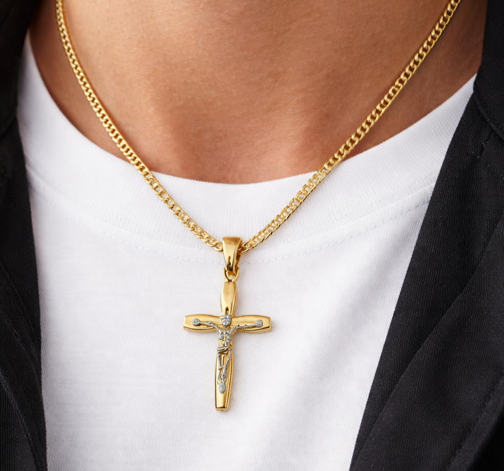 Collana - 18 carati Oro giallo, Oro bianco