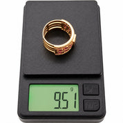 Anello - 18 carati Oro giallo - 2.07ct. tw. Rubino - Diamante