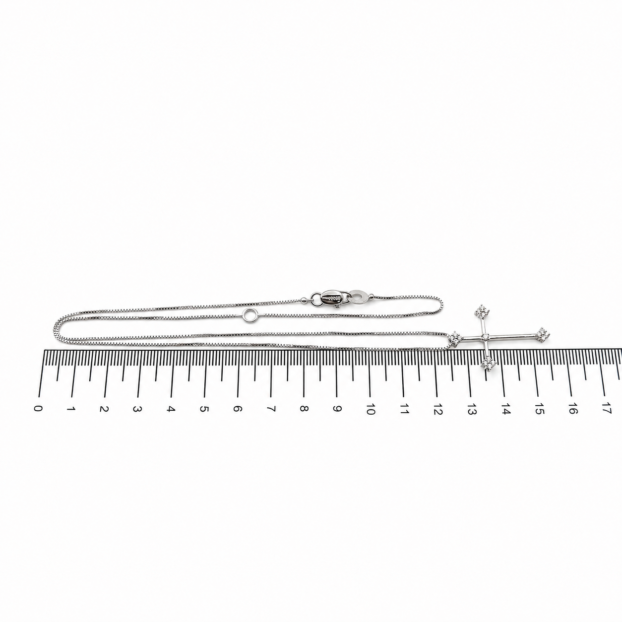 Collana con ciondolo - 18 carati Oro bianco - 0.35ct. tw. Diamante (Naturale) - Diamante - Made in Italy - Handmade