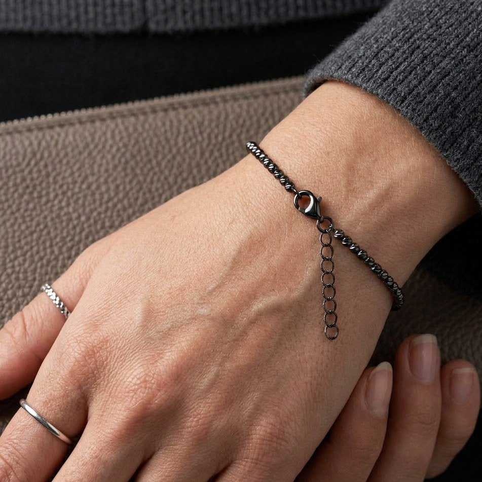 Bracciale - 18 carati Oro bianco, Oro Nero