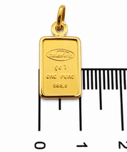 Ciondolo - 24 carati Oro giallo - Made in Italy - Handmade
