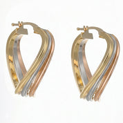 Orecchini - 18 carati Oro giallo, Oro rosa, Oro bianco