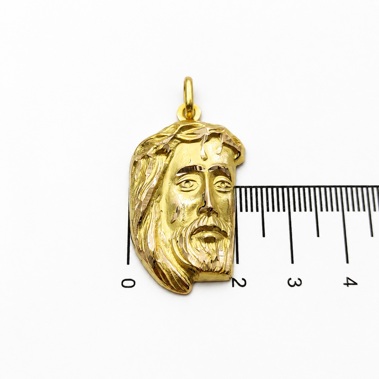 Ciondolo - 18 carati Oro giallo - Made in Italy - Handmade