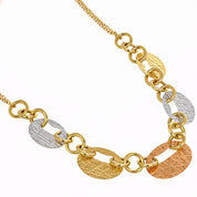 Collana - 18 carati Oro bianco, Oro giallo, Oro rosa